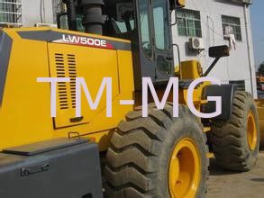 5000KG LW500E Earthmoving Machinery Wheel Loader With double pump interflow