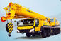 Durable QY100K-I Truck Crane , Hydraulic Mobile Crane With Embedded Block