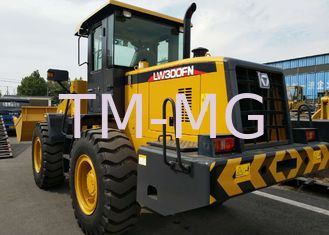 High strength LW300FN Wheel Loader 3T, Earthmoving Machinery