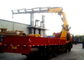 Durable 25 Ton Articulated Boom Crane , Transportation Truck Loader Crane