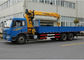 XCMG Hydraulic  Boom Truck Crane With 100 L/min Commercial 3800kg