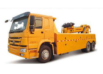Ανθεκτικό φορτηγό ρυμούλκησης Wrecker υψηλότερης αποδοτικότητας, φορτηγό αποκατάστασης διακοπής για τη μεταχείρηση των ατυχημάτων οχημάτων