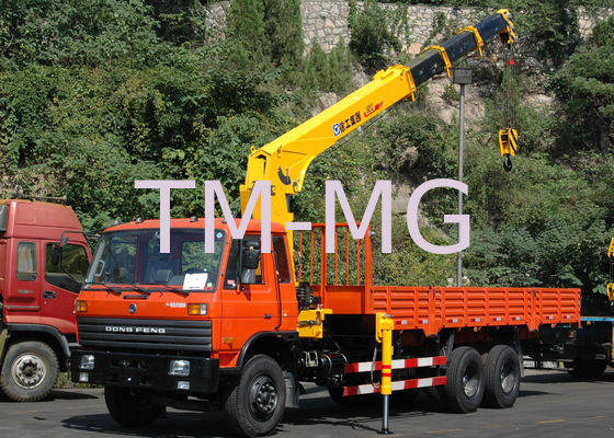 12T τηλεσκοπικός τοποθετημένος φορτηγό γερανός βραχιόνων για τις εγκαταστάσεις τηλεπικοινωνιών, 30 T.M